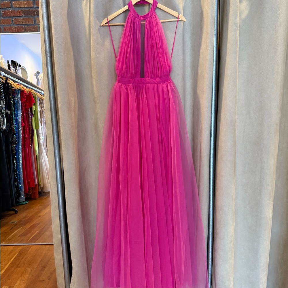 Tia Tulle Gown- Pink (Medium)